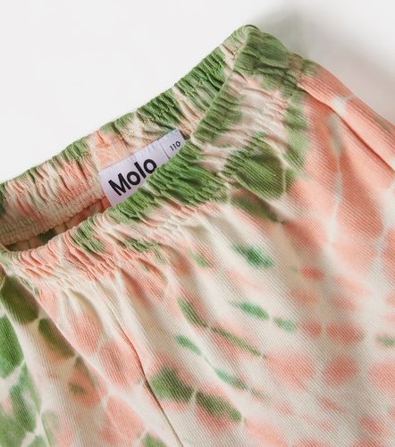 Shorts Akima de jersey de algodón con tie-dye - Molo - Modalova