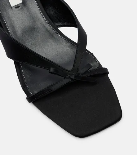 Toteme Bow-detail satin mules - Toteme - Modalova