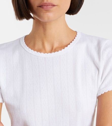 Cropped-Top Pointelle aus Baumwolle - Leset - Modalova