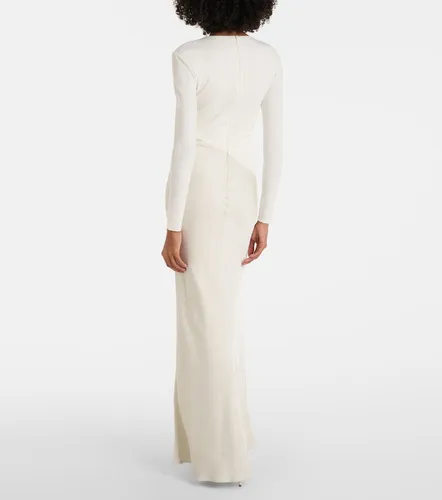 Robe aus Satin und Jersey - Roland Mouret - Modalova