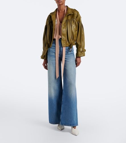 Chloe Cropped leather jacket - Chloe - Modalova