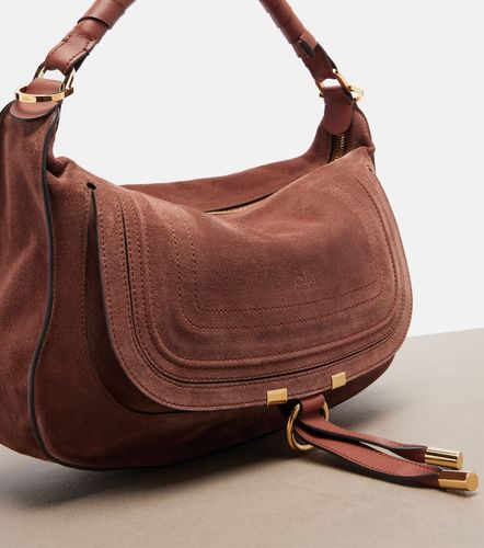 Chloé Borsa a spalla Marcie Small in suede - Chloe - Modalova