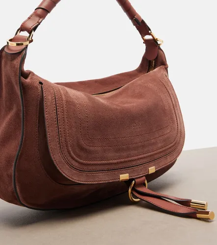 Marcie Small suede shoulder bag - Chloe - Modalova
