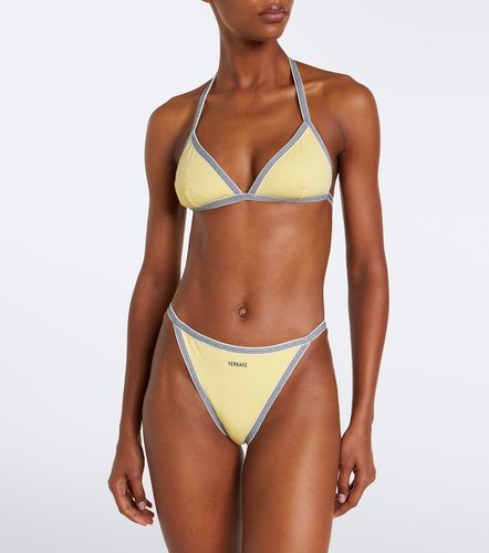 Versace Top de bikini Greca - Versace - Modalova