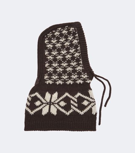 Fair Isle Balaclava aus einem Wollgemisch - Moncler - Modalova