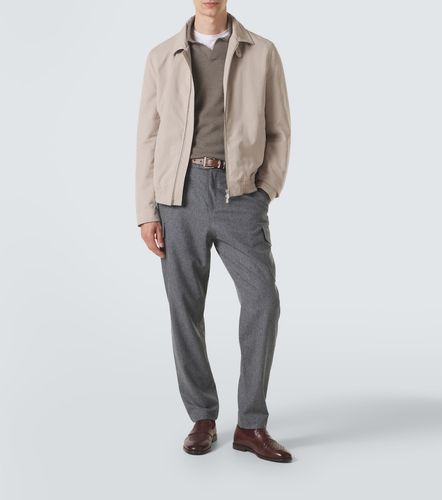 Pullover polo in cashmere - Brunello Cucinelli - Modalova
