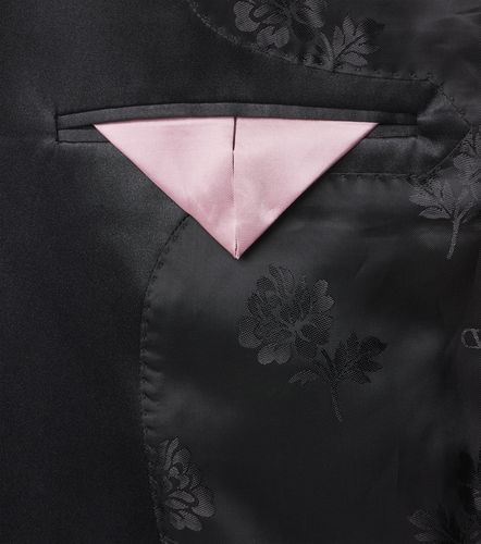 Polka-dot jacquard tuxedo jacket - Valentino - Modalova