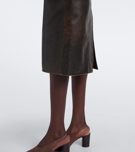 Arma Leather pencil skirt - Arma - Modalova