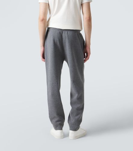 Cashmere-blend straight sweatpants - Burberry - Modalova