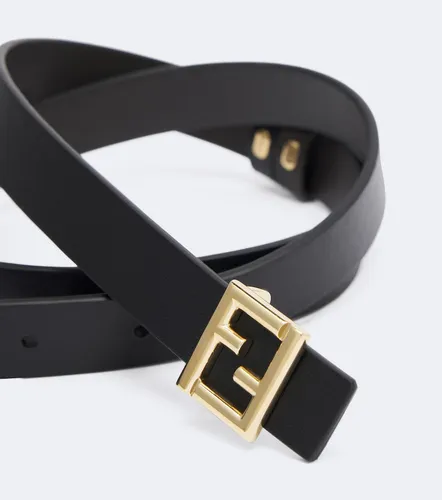 Fendi Cinturón de piel con FF - Fendi - Modalova