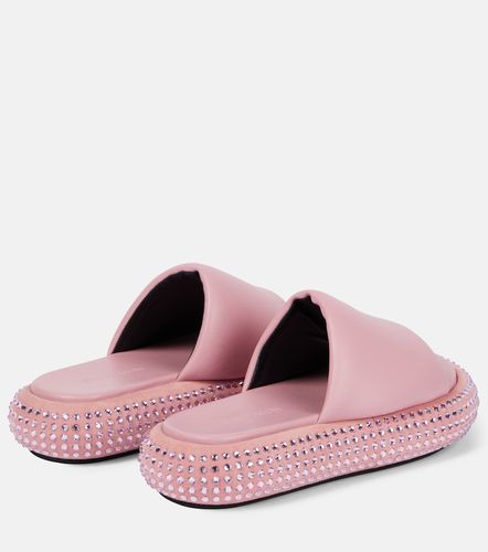 JW Anderson Pantoletten aus Leder - JW Anderson - Modalova
