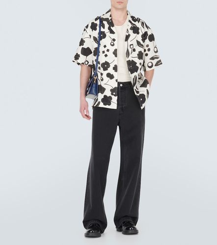 Camisa Jean de lino estampada - Jacquemus - Modalova