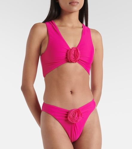 Top de bikini Rose con aplique floral - Same - Modalova