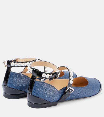 Ballerine Mary Jane in denim - Mach & Mach - Modalova