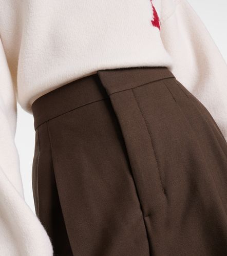 Virgin wool straight-leg pants - Ami Paris - Modalova