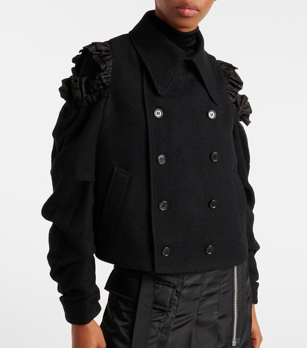 Cutout wool jacket - Noir Kei Ninomiya - Modalova