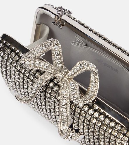 Clutch Bow Small con cristalli - Self-Portrait - Modalova