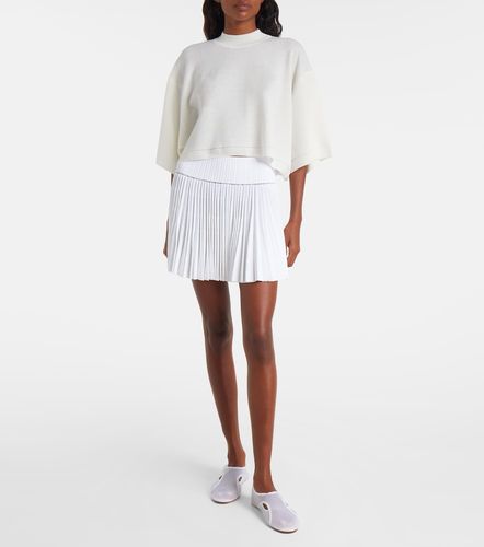 Alaia Plisse miniskirt - Alaia - Modalova