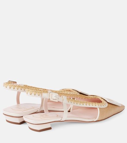 Belle Vivier canvas slingback flats - Roger Vivier - Modalova