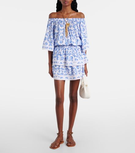 Micha printed tiered minidress - Melissa Odabash - Modalova