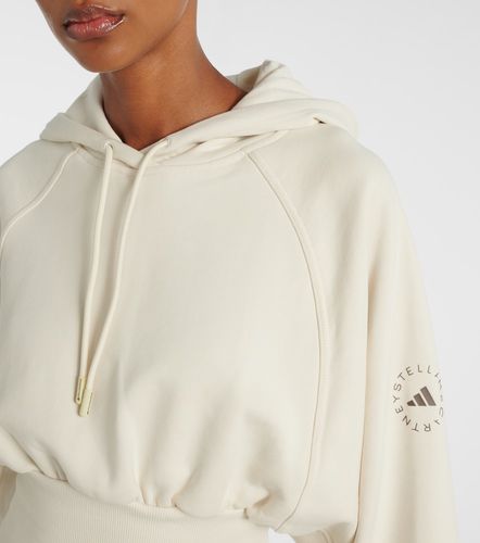 Sudadera cropped de algodón - Adidas by Stella McCartney - Modalova