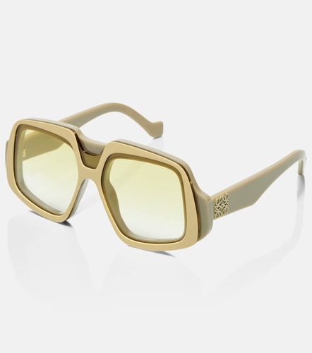 Eckige Sonnenbrille Collage Anagram - Loewe - Modalova
