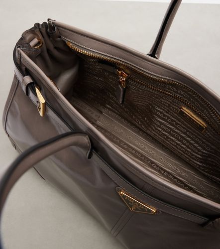 Bonnie Large leather shoulder bag - Prada - Modalova