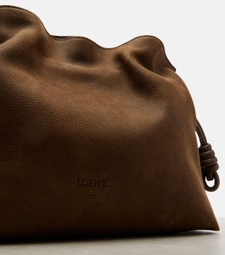 Loewe Flamenco Medium suede clutch - Loewe - Modalova