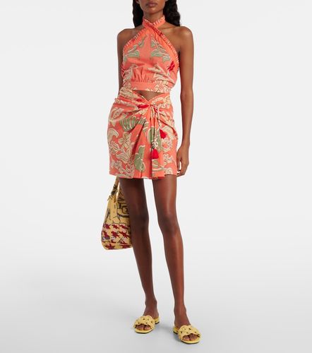 Crop top Suma de algodón estampado - Poupette St Barth - Modalova
