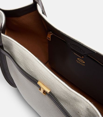 Tote Bag Tim Medium aus Canvas - Tod's - Modalova