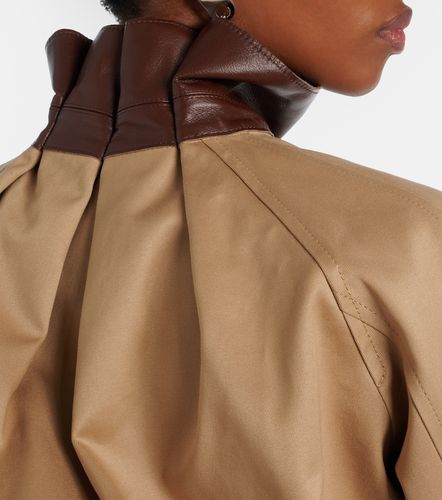 Sacai Chaqueta de algodón con piel - Sacai - Modalova