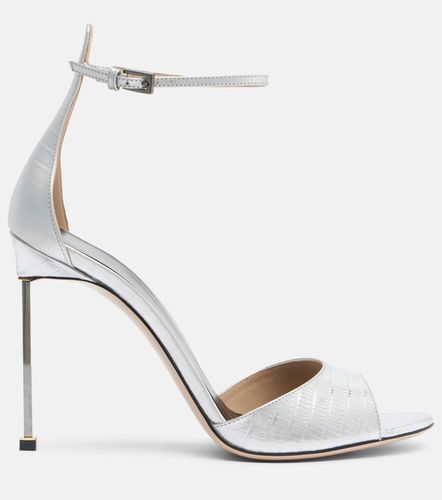 Spire metallic leather sandals - Tom Ford - Modalova