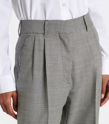Blazé Milano Gerade Hose Fox mit Hahnentrittmuster - Blaze Milano - Modalova