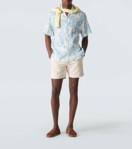 Etro Camisa de lino con paisley - Etro - Modalova