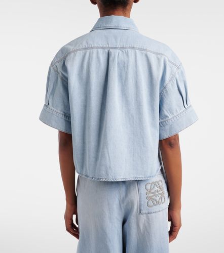 Paula's Ibiza – Camicia Anagram in denim - Loewe - Modalova