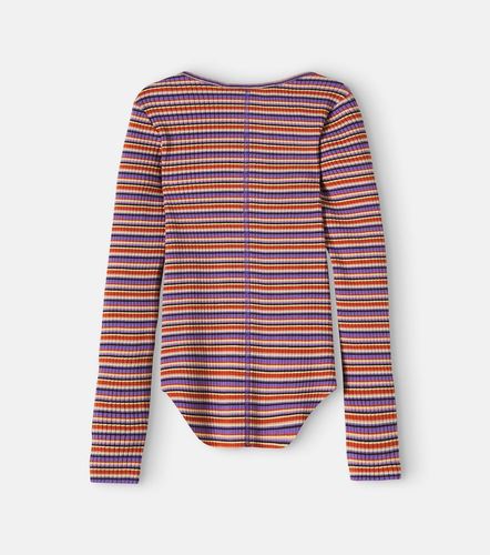 Camiseta acanalada Rochelle en mezcla de algodón a rayas - Molo - Modalova
