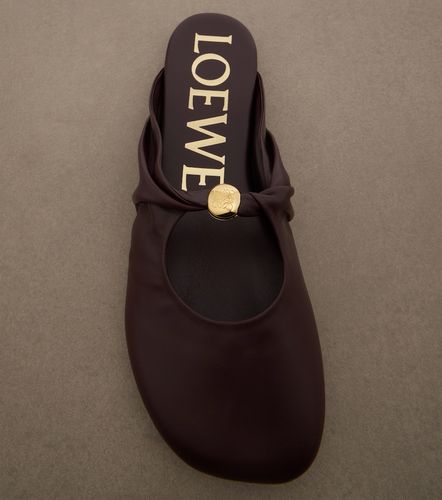Loewe Pebble Soft leather mules - Loewe - Modalova