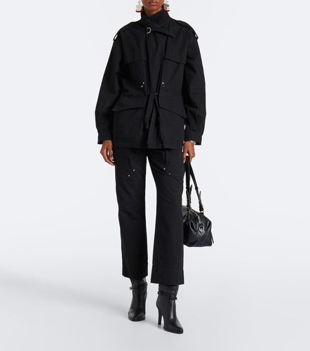 Pantaloni regular Amandine in misto cotone - Isabel Marant - Modalova