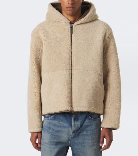 Reversible shearling and leather jacket - Yves Salomon - Modalova