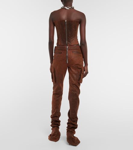 LaQuan Smith Leather straight pants - LaQuan Smith - Modalova