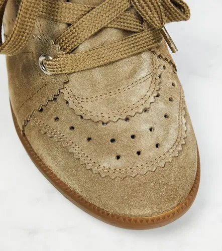 Bobby suede wedge sneakers - Isabel Marant - Modalova