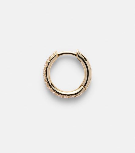 Micro Hoop Pave 18kt single earring with diamond - Spinelli Kilcollin - Modalova
