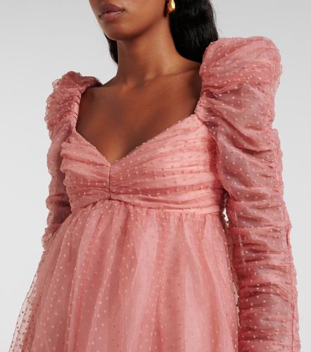 Ruched point d'esprit tulle minidress - Zimmermann - Modalova