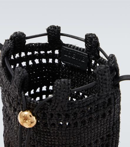 Paula's Ibiza - Borsa a tracolla in rafia con logo - Loewe - Modalova