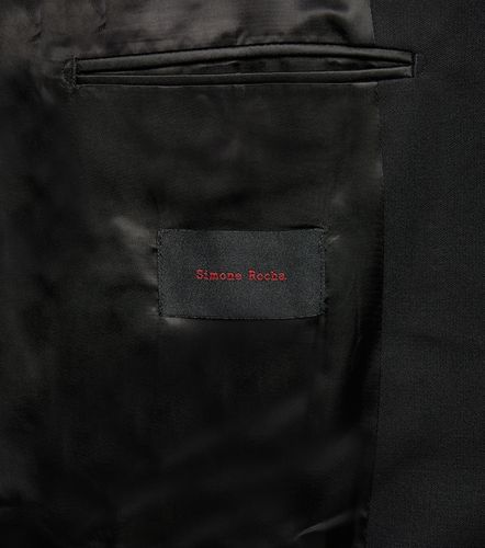 Embellished double-breasted blazer - Simone Rocha - Modalova