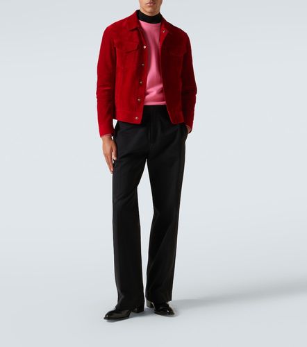 Cotton drill wide-leg pants - Tom Ford - Modalova