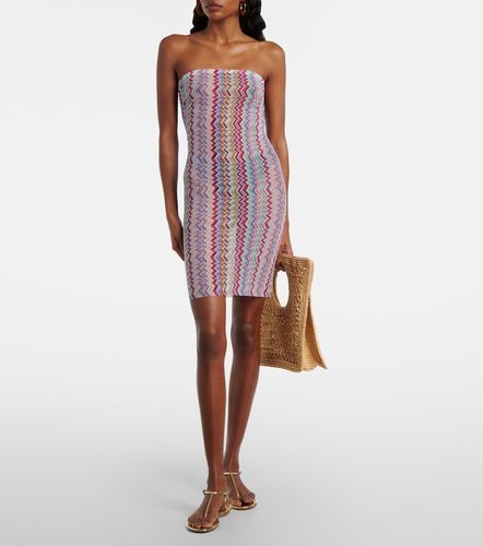 Missoni Zigzag strapless minidress - Missoni - Modalova