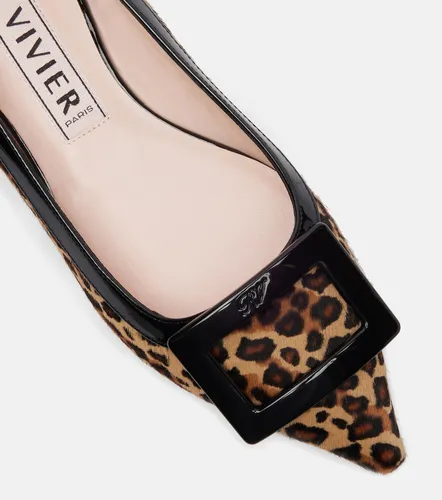 Bailarinas Gommette Ball de pelo de becerro - Roger Vivier - Modalova