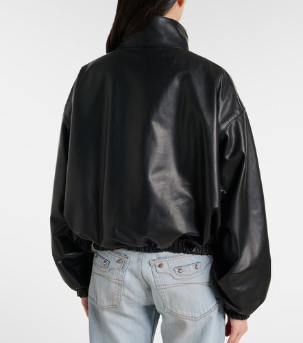 Reversible leather jacket - Balenciaga - Modalova