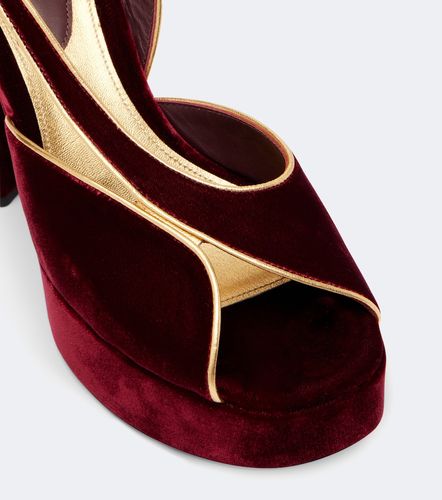 Etro Velvet platform sandals - Etro - Modalova
